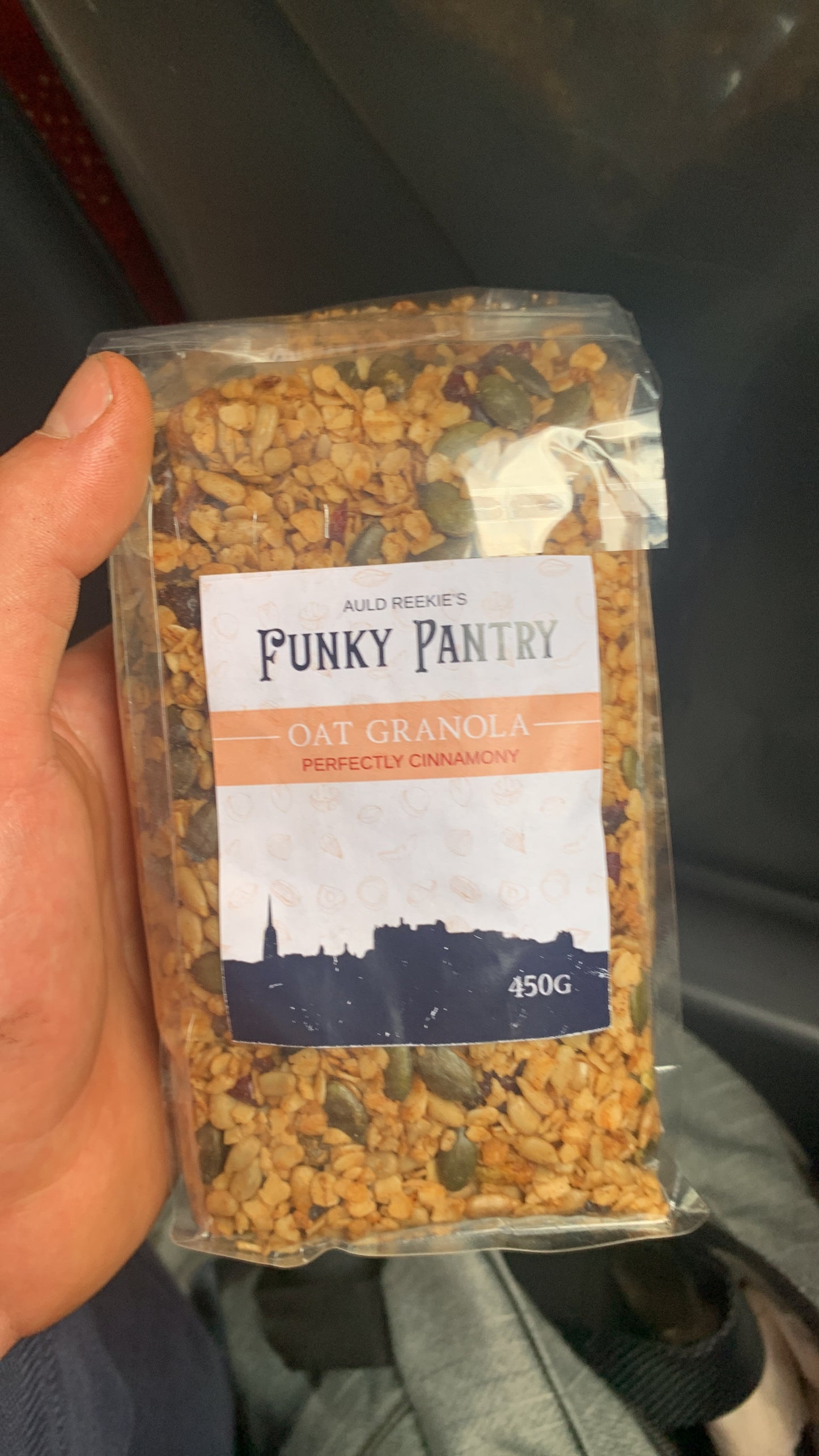 Cinnamon and Honey Granola